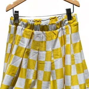 Jolie & Joy Checkered Skirt